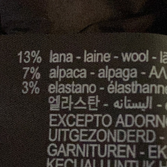 NWT. Zara Black/Grey Quilted Beanie. Size S-M. Ref. - Picture 9 of 12